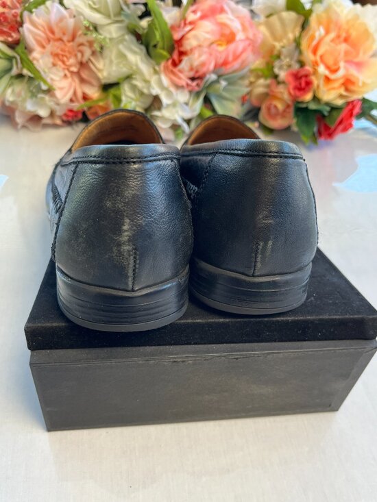 Giorgio Brutini Le Glove Mortoni Mens 11.5M Black Leather Loafers main image 10